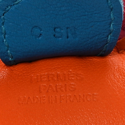 Hermes Horse Bag Charm Orange Multicolor 3 of 5