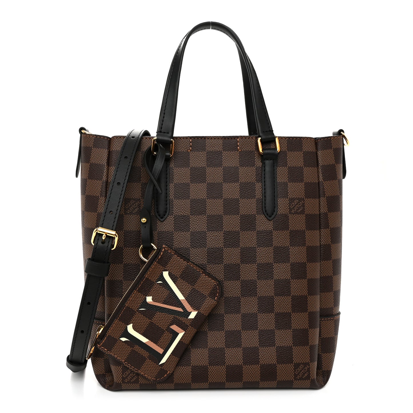 Damier Ebene Belmont PM Black