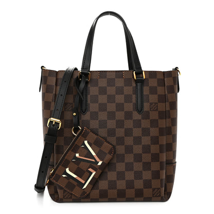 Louis Vuitton Damier Ebene Belmont PM Black 1 of 11
