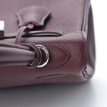 Hermes Togo Kelly Retourne 25 Bordeaux 10 of 37