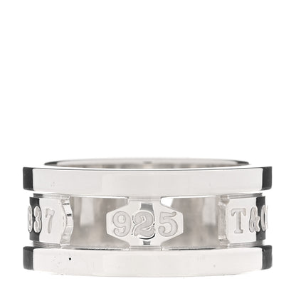 Tiffany Sterling Silver 1837 Elements Ring 59 8.75 3 of 4