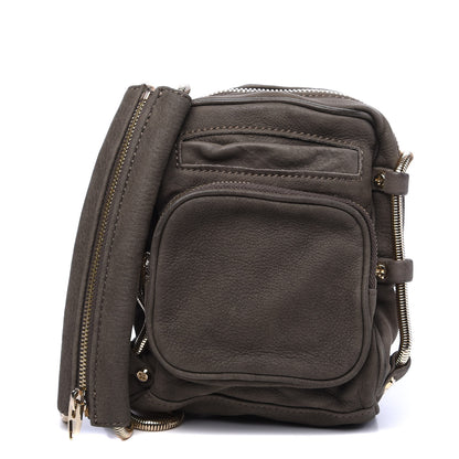 Alexander Wang Suede Mini Brenda Camera Bag Brown 1 of 7