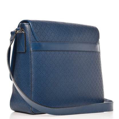 Gucci Diamante Medium Flap Messenger Bag Blue 3 of 19