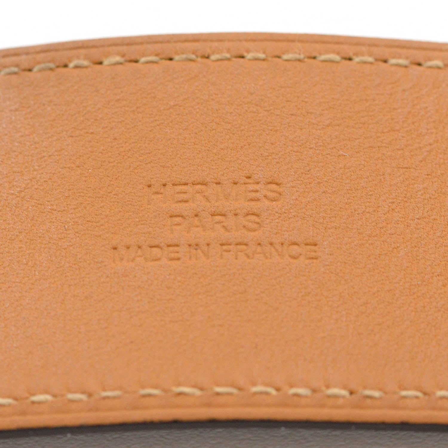 Hermes Taurillon Gaucho Kelly Dog Bracelet Bleu Abysse 4 of 6