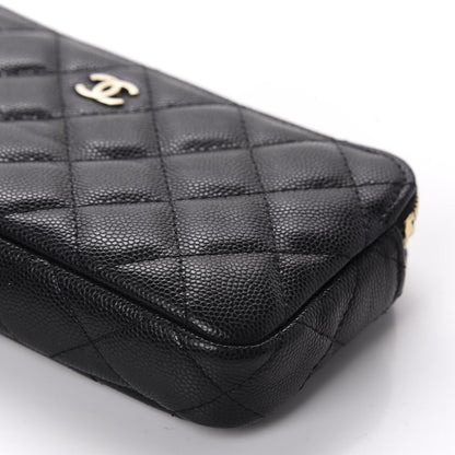 Chanel Caviar Quilted Small Clutch With Chain Black 7 of 12