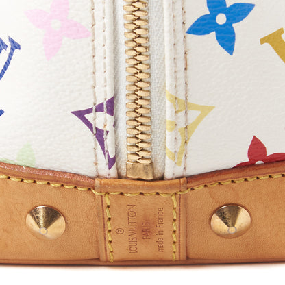 Louis Vuitton Monogram Multicolor Alma White 8 of 9