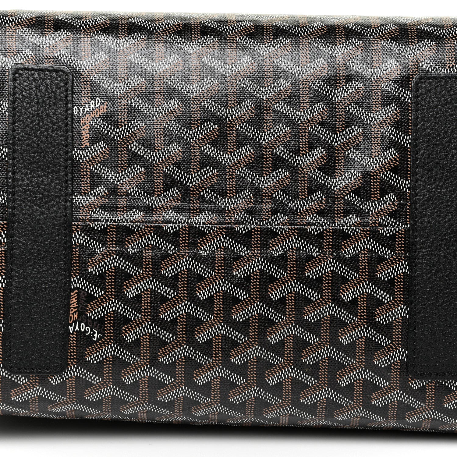 Goyard Goyardine Sac Hardy Pet Carrier GM Black 21 of 25
