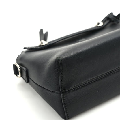 Fendi Vitello Dolce Mini By The Way Boston Bag Black 8 of 14