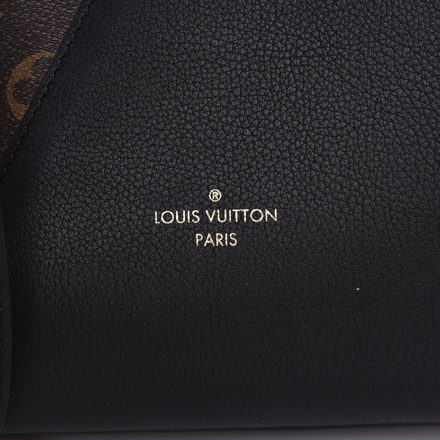 Louis Vuitton Calfskin Monogram Kimono Tote PM Black 6 of 13