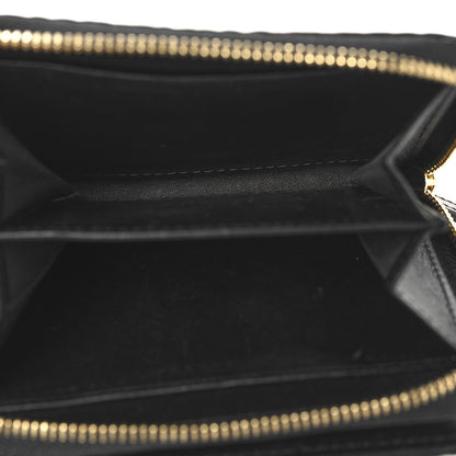 MCM Gradation Visetos Compact Wallet Black Gold 6 of 9