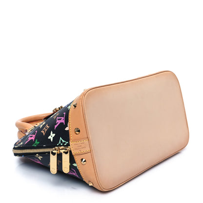 Louis Vuitton Monogram Multicolor Alma Black 4 of 11