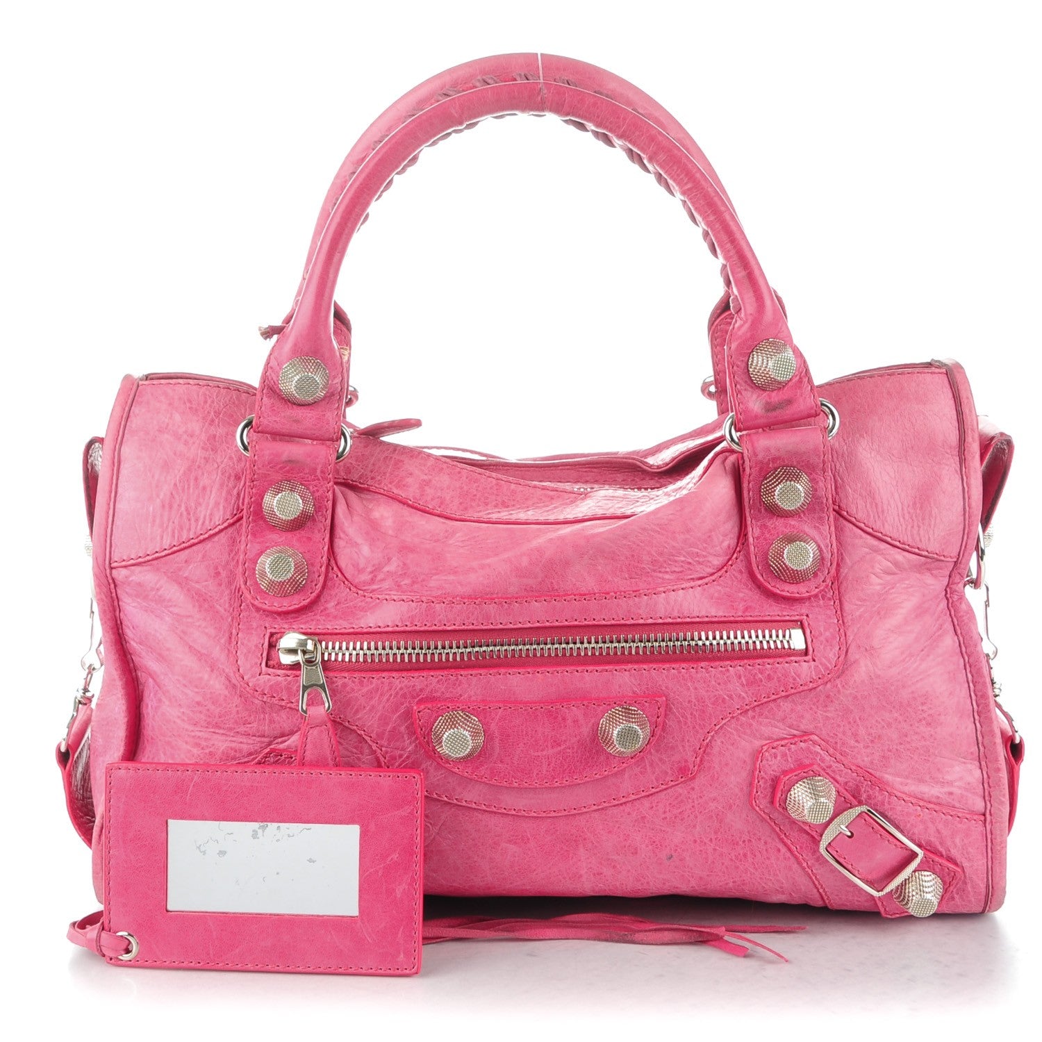 Balenciaga Agneau Giant 21 Silver Hardware City Sorbet 1 of 11