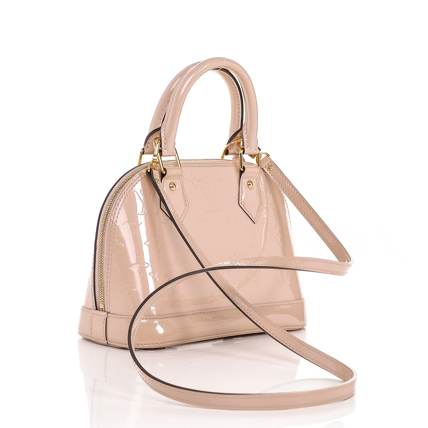Louis Vuitton Vernis Alma BB Rose Angelique 3 of 6