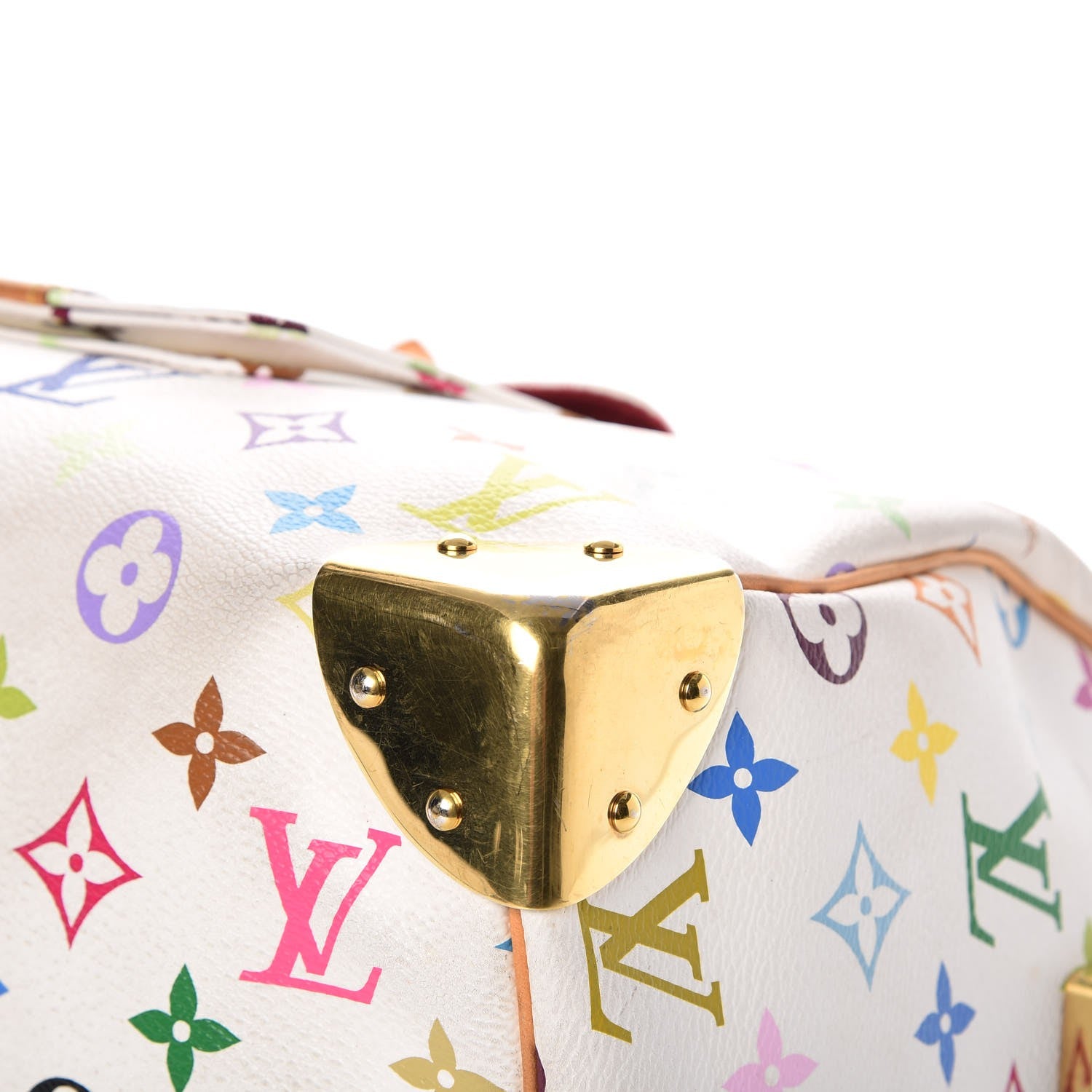 Louis Vuitton Monogram Multicolor Speedy 30 White 13 of 18