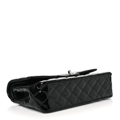 Chanel Patent Quilted Medium Double Flap Black 3 of 9