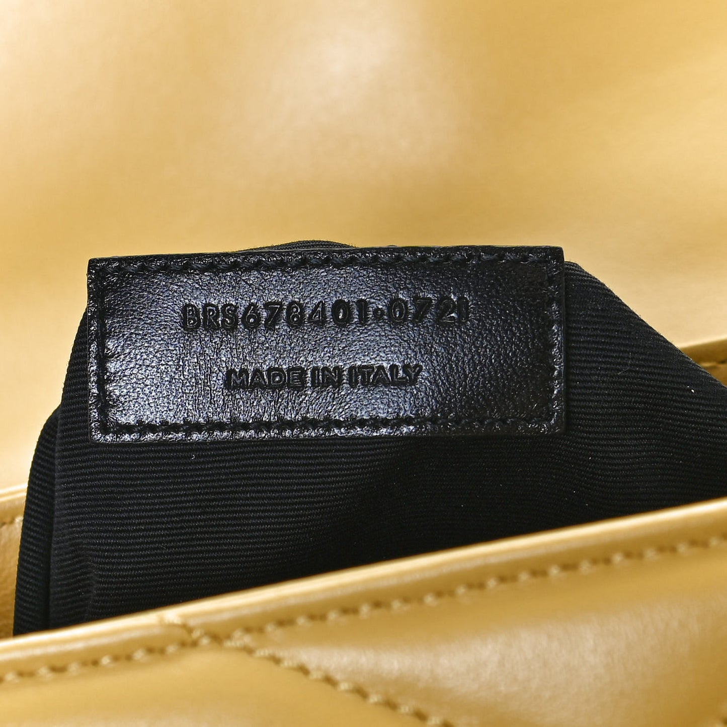 Calfskin Y Quilted Monogram Toy Loulou Crossbody Bag Sunflower