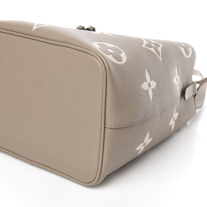 Louis Vuitton Empreinte Monogram Giant Neonoe MM Tourterelle Creme 9 of 10