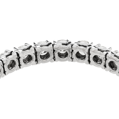 Parker & West by FASHIONPHILE 14K White Gold Diamond 7.42ctw Tennis Bracelet 5 of 6