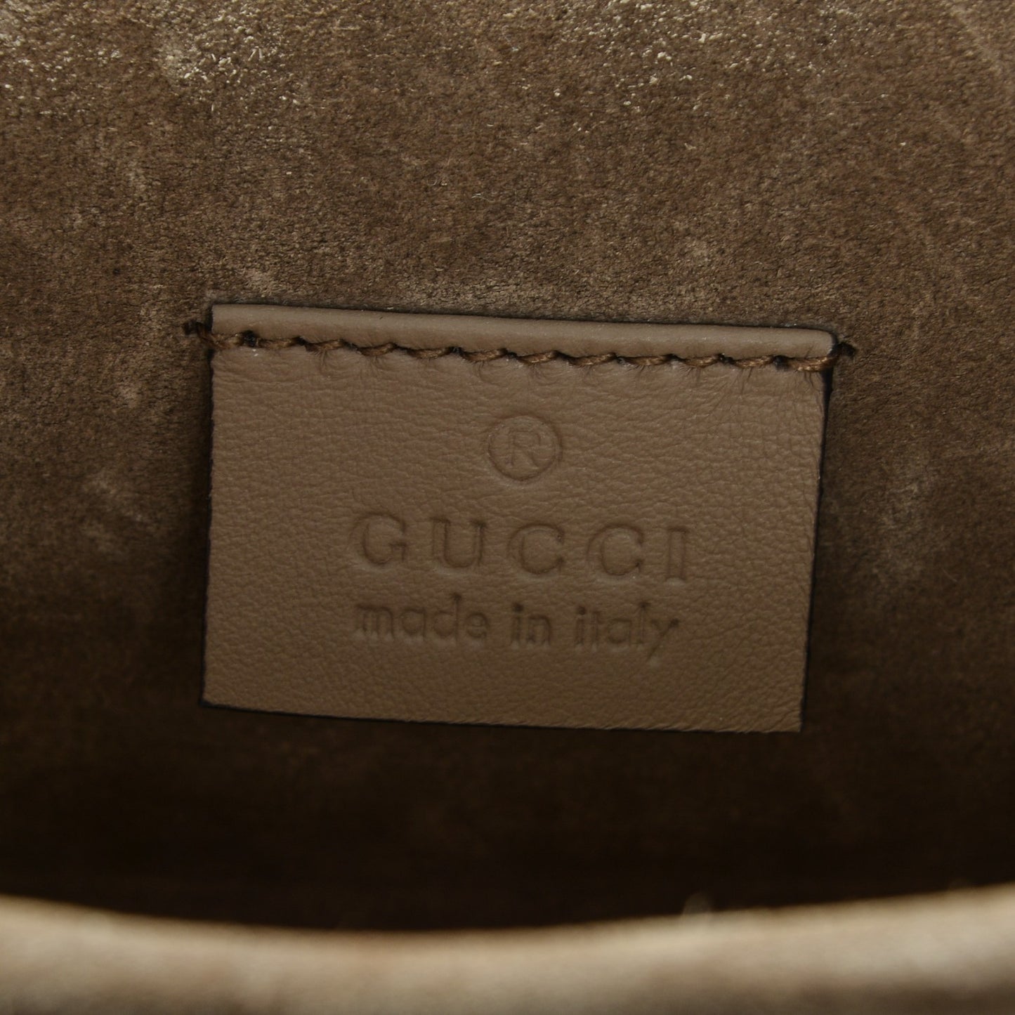 GG Supreme Monogram Mini Dionysus Shoulder Bag Taupe