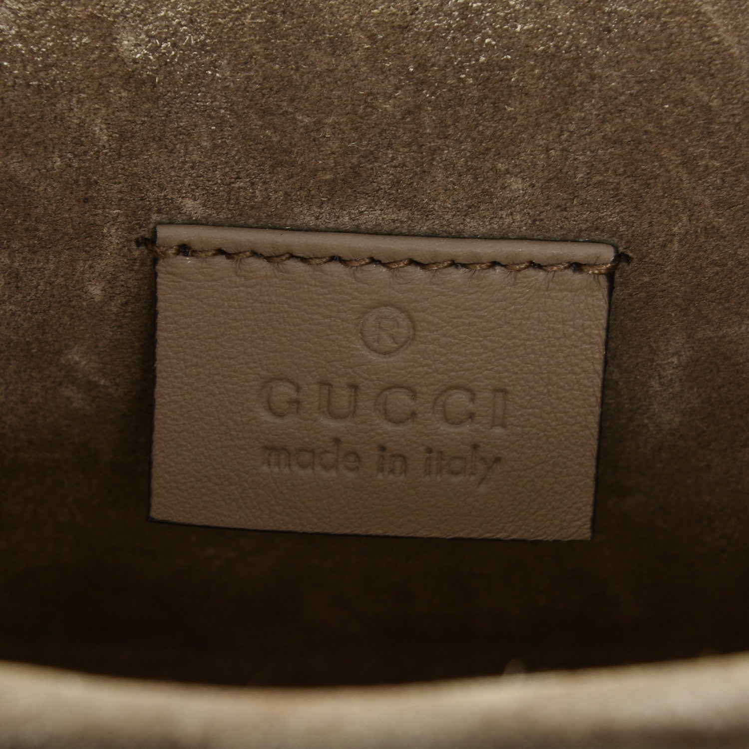 Gucci GG Supreme Monogram Mini Dionysus Shoulder Bag Taupe 6 of 6