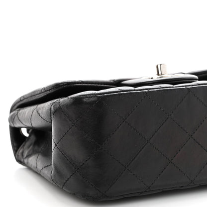 Chanel Lambskin Quilted Mini Square Flap Black 8 of 10