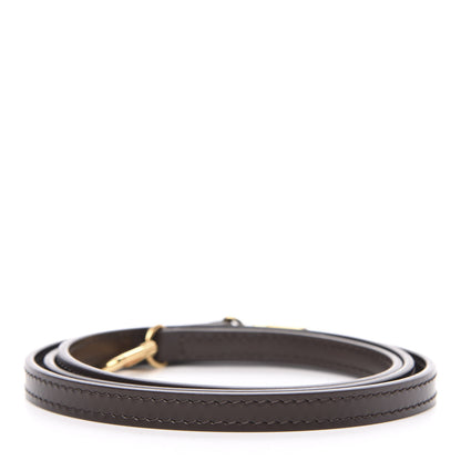 Louis Vuitton Calfskin 12mm Shoulder Strap Brown 2 of 4