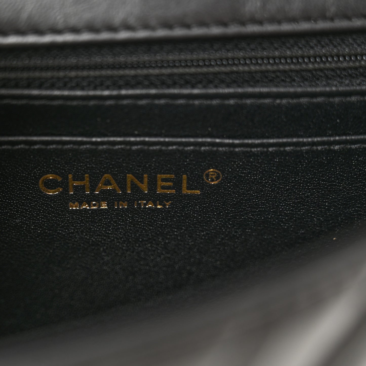 Aged Calfskin Chevron Quilted 2.55 Reissue Mini Flap Black