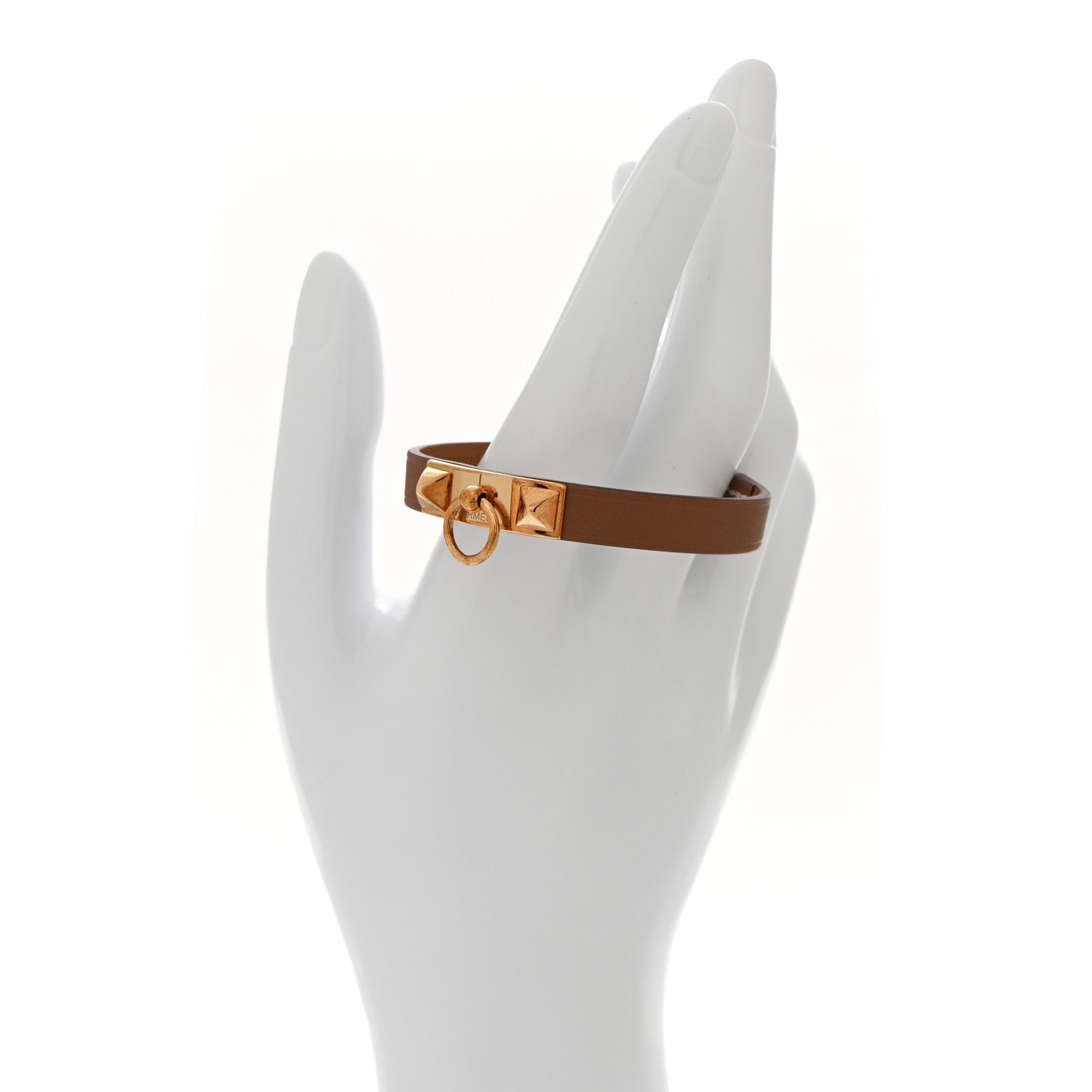 Hermes Swift Mini Rivale Bracelet T2 Gold 2 of 7