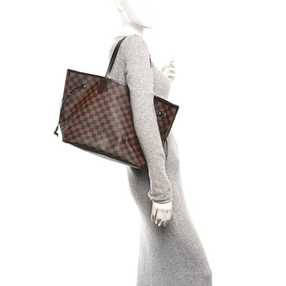 Louis Vuitton Damier Ebene Neverfull MM 2 of 10
