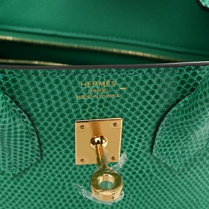 Hermes Lizard Birkin 25 Menthe 6 of 12