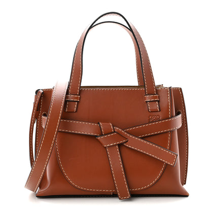 Loewe Soft Calfskin Mini Gate Tote Rust 1 of 11