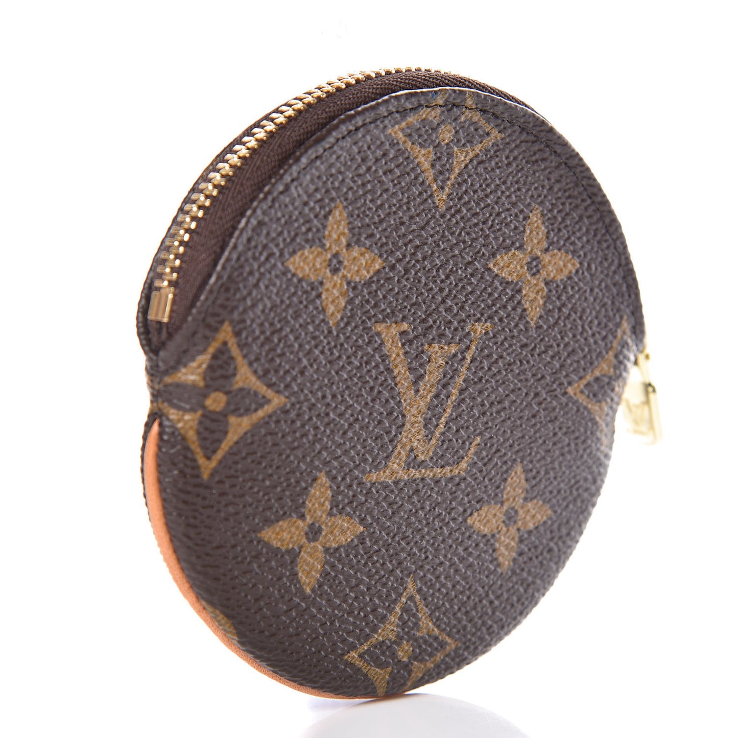 Monogram Round Coin Purse