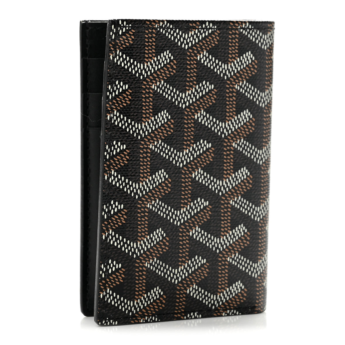 Goyard Goyardine Saint Pierre Card Holder Black 3 of 8