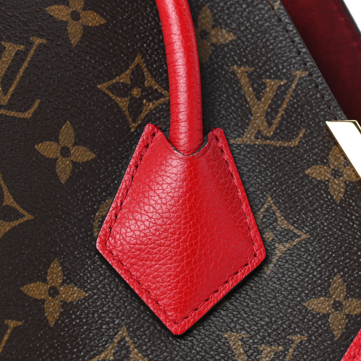 Louis Vuitton Calfskin Monogram Kimono Tote Cherry 12 of 16