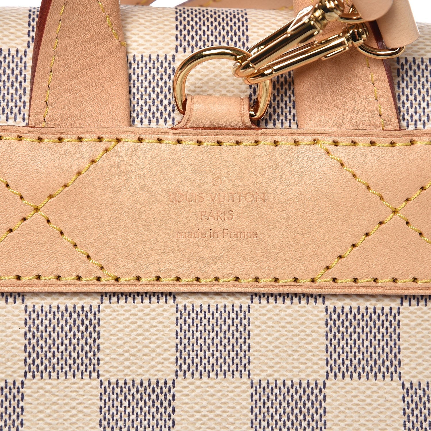 Louis Vuitton Damier Azur Sperone BB Backpack 6 of 6