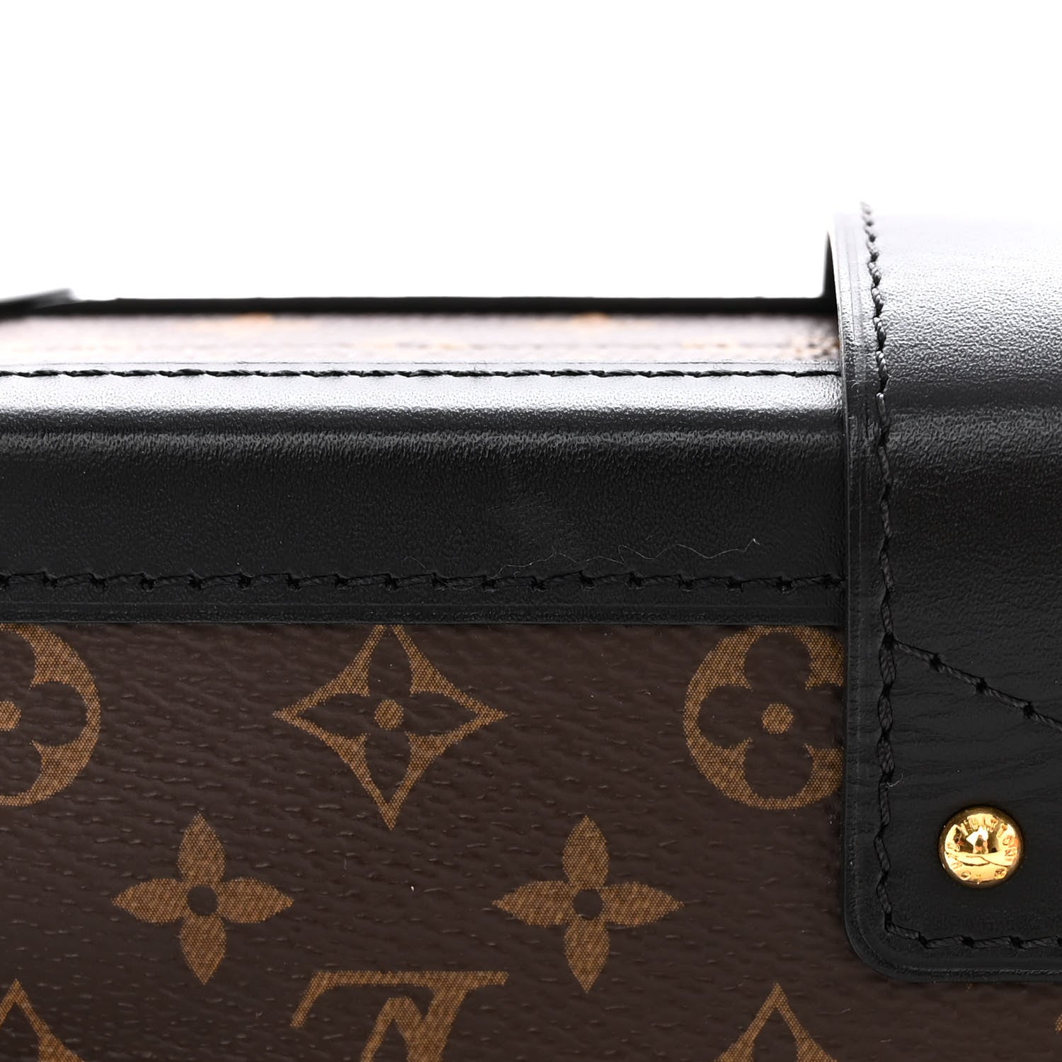 Louis Vuitton Monogram Petite Malle Black 14 of 15