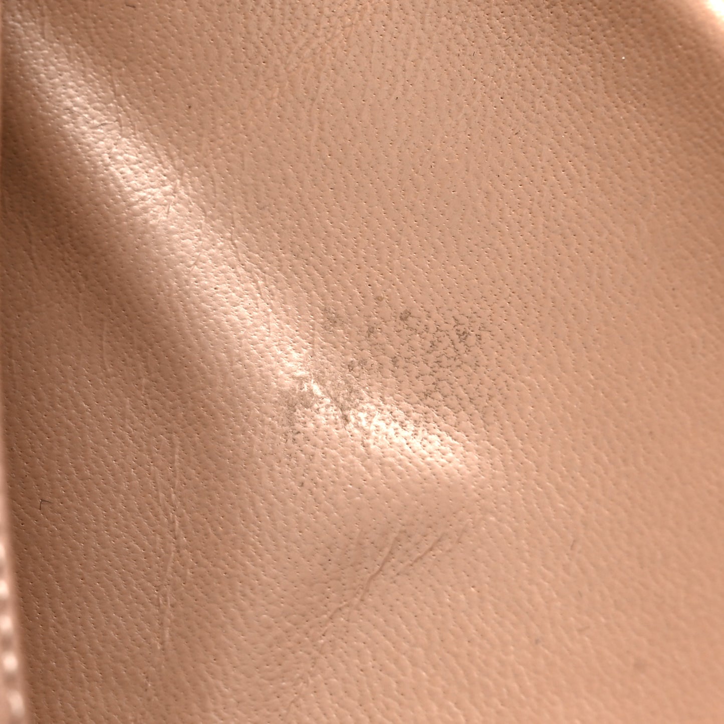 Lambskin Joan Slide Sandals 36 Nude