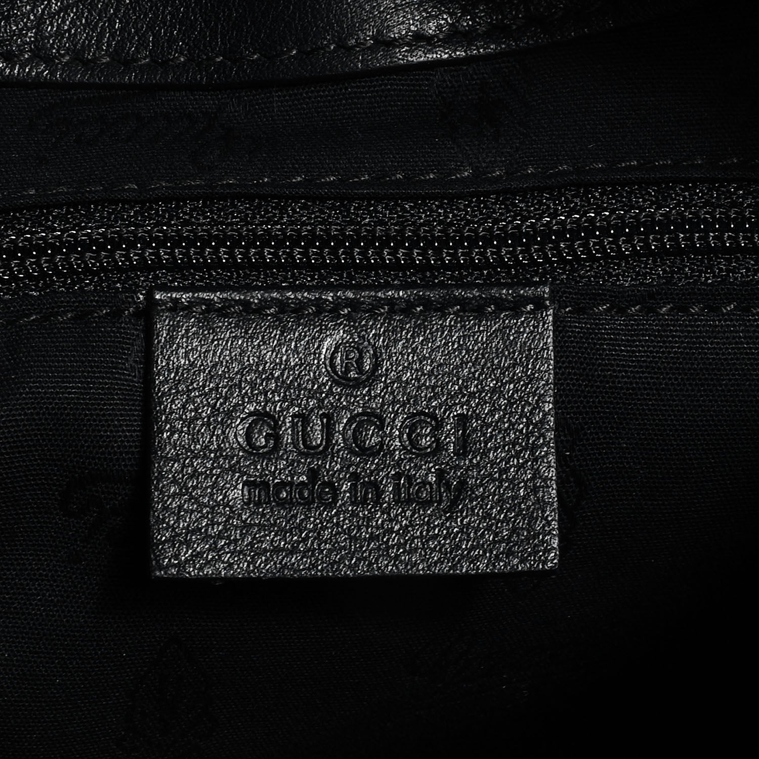Gucci Guccissima New Ladies Web Medium Hobo Black 6 of 7