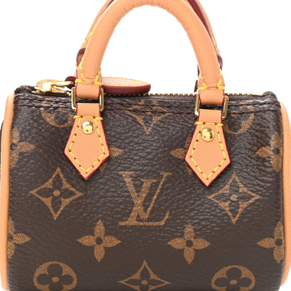 Louis Vuitton Monogram Micro Speedy Bag Charm 7 of 10