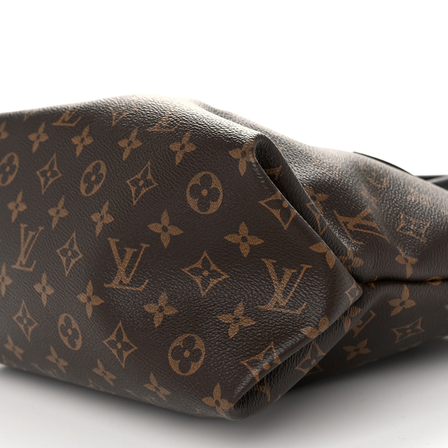 Monogram Flower Zipped Tote MM Black