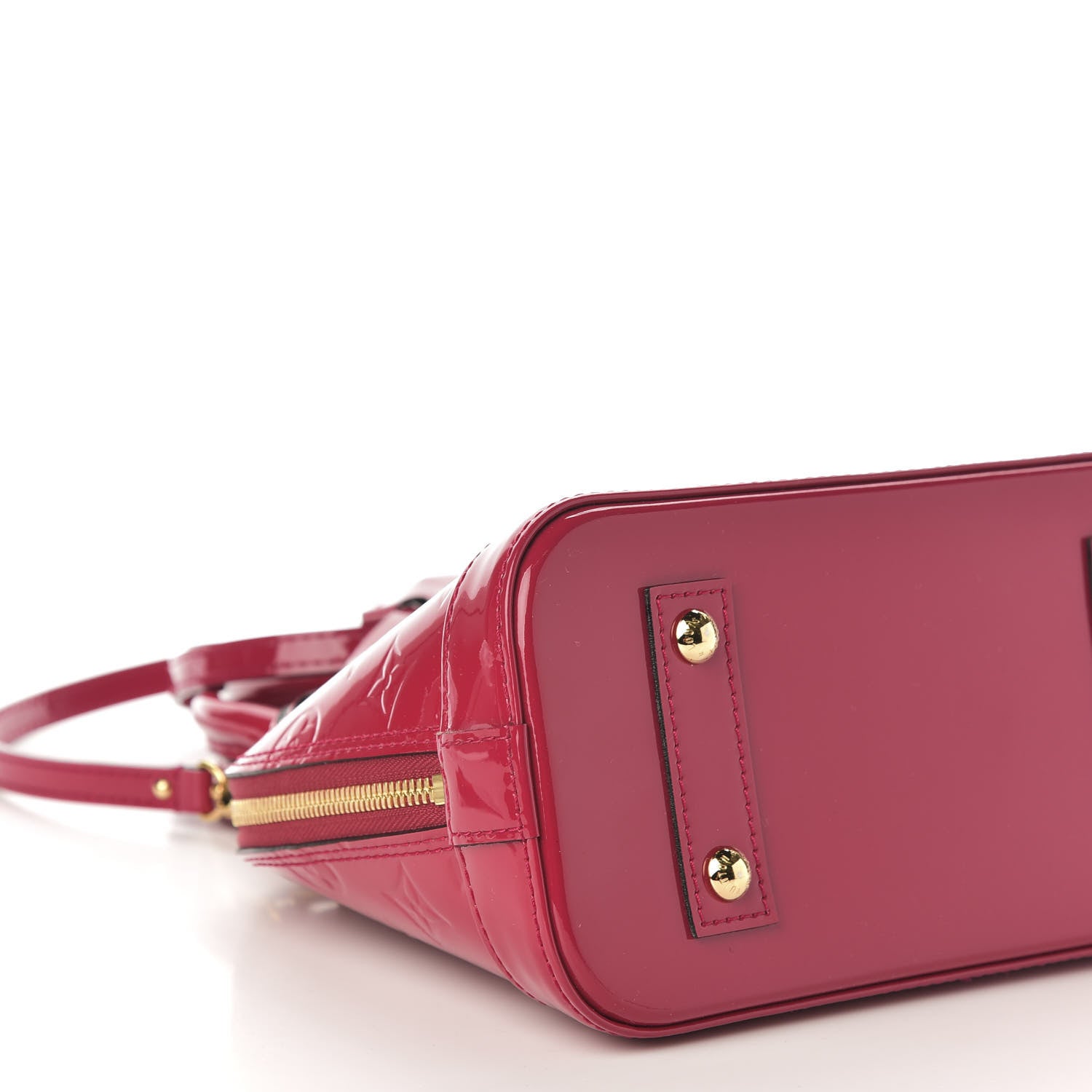 Louis Vuitton Vernis Alma BB Rose Indien 8 of 10