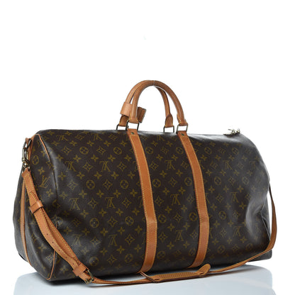 Louis Vuitton Monogram Keepall Bandouliere 55 3 of 16