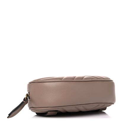 Gucci Calfskin Matelasse GG Marmont Belt Bag 95 38 Porcelain Rose 4 of 12