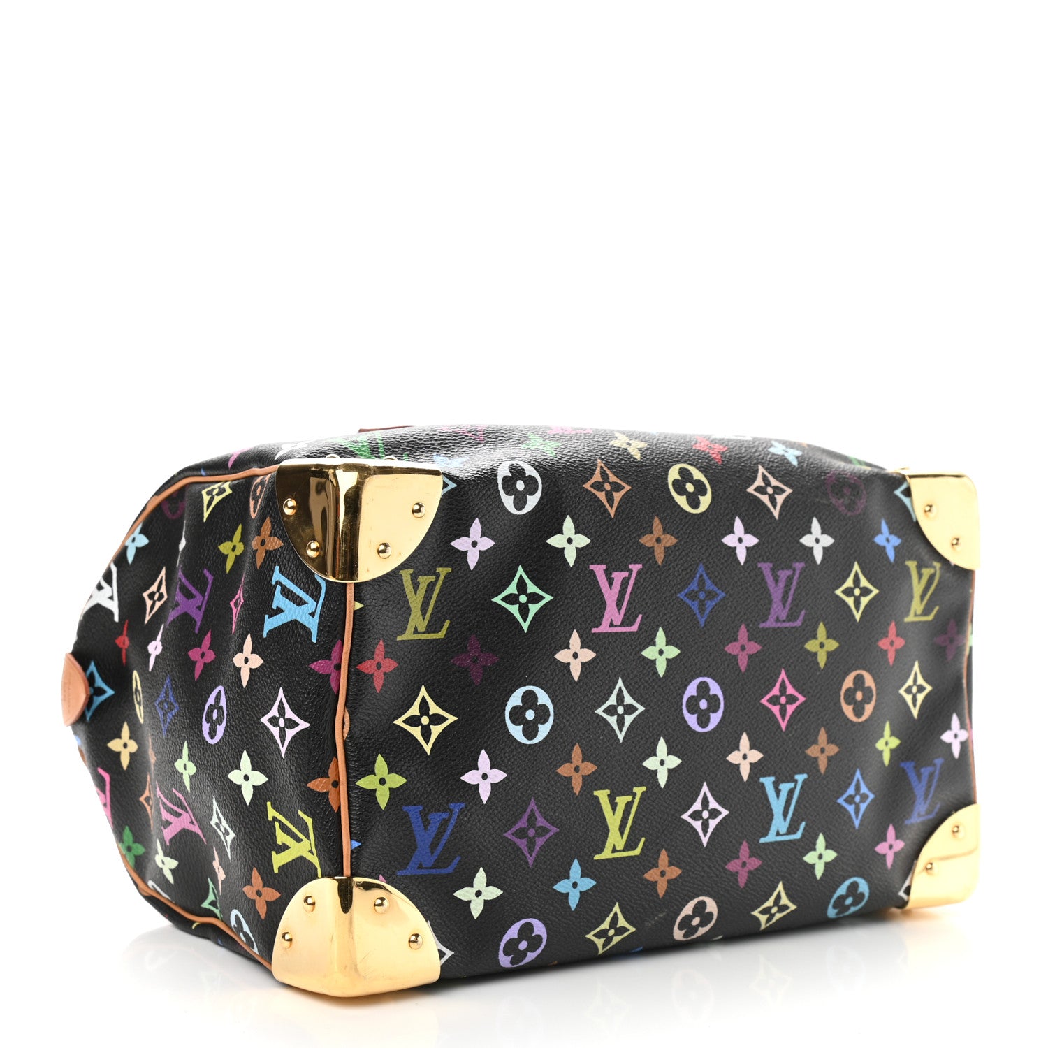 Louis Vuitton Monogram Multicolor Speedy 30 Black 4 of 19