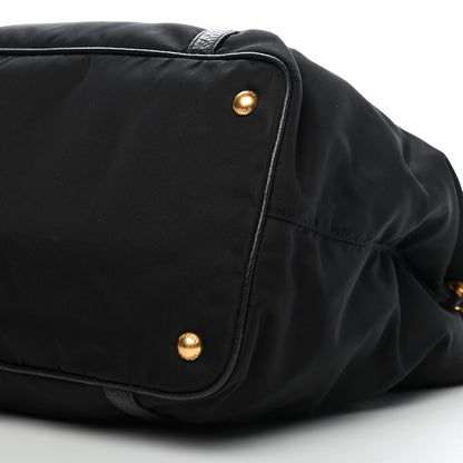 Prada Tessuto Nylon Saffiano Tote Black 8 of 8