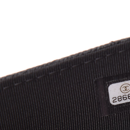 Chanel Caviar Quilted Classic Strap Pouch Black 9 of 11