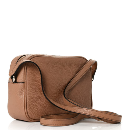 Gucci Pebbled Calfskin Small Soho Disco Bag Camelia 2 of 12