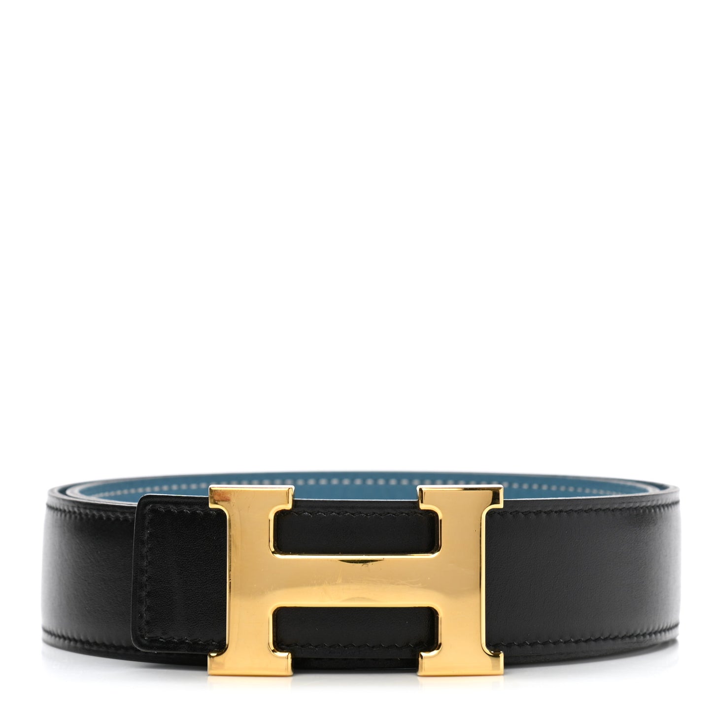 Box Togo 32mm H Belt 85 Black Blue Jean