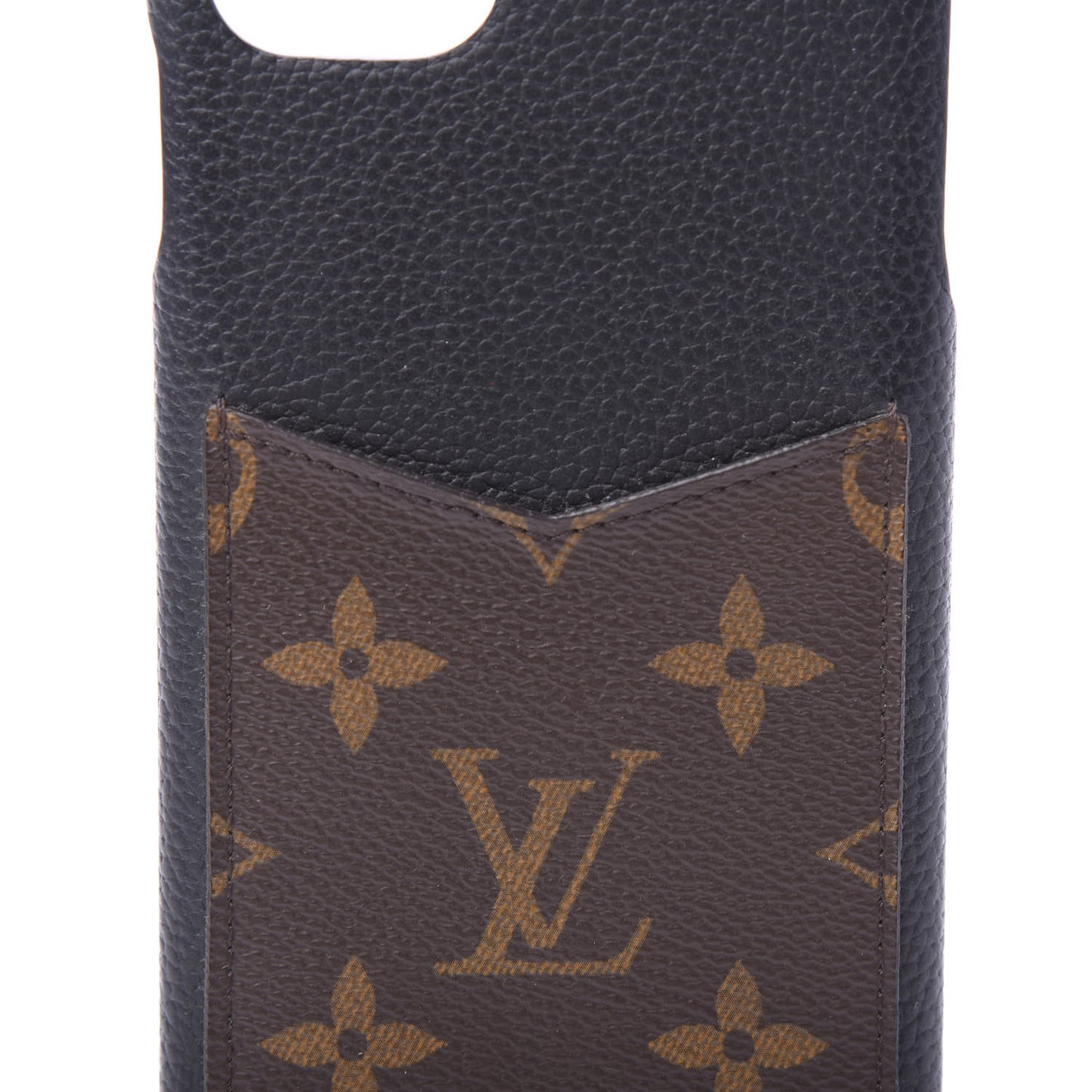 Monogram iPhone 11 Max Pro Bumper Black