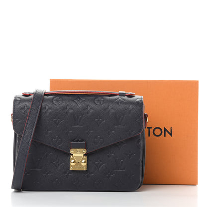 Louis Vuitton Empreinte Pochette Metis Marine Rouge 12 of 12